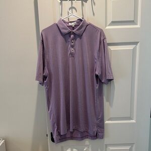 Peter Millar Lavender Polo Shirt for Men